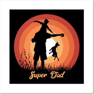 Super Dad Posters and Art